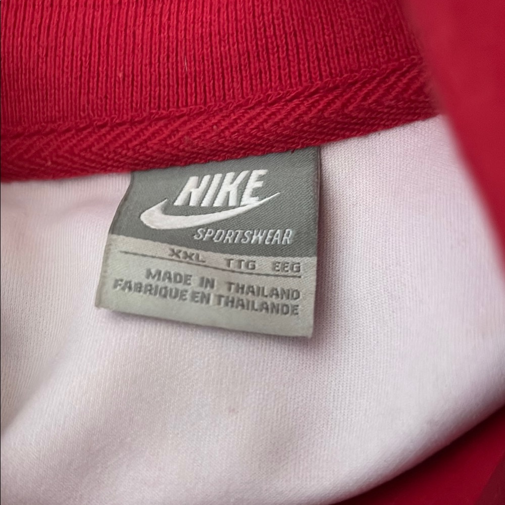 Nike Red Geometric Pattern Jacket - image 3